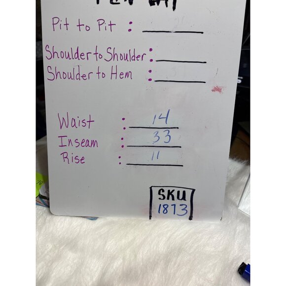 Leopard Print Flared Pants By Wisteria Lane - Womens M - Cotton Blend New - Picture 8 of 8